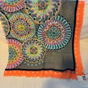 Vera Bradley Multicolor Mandala Scarf